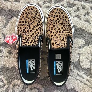 Women’s Vans Leopard Slip on